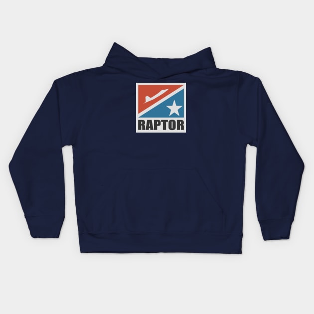 F-22 Raptor Kids Hoodie by TCP